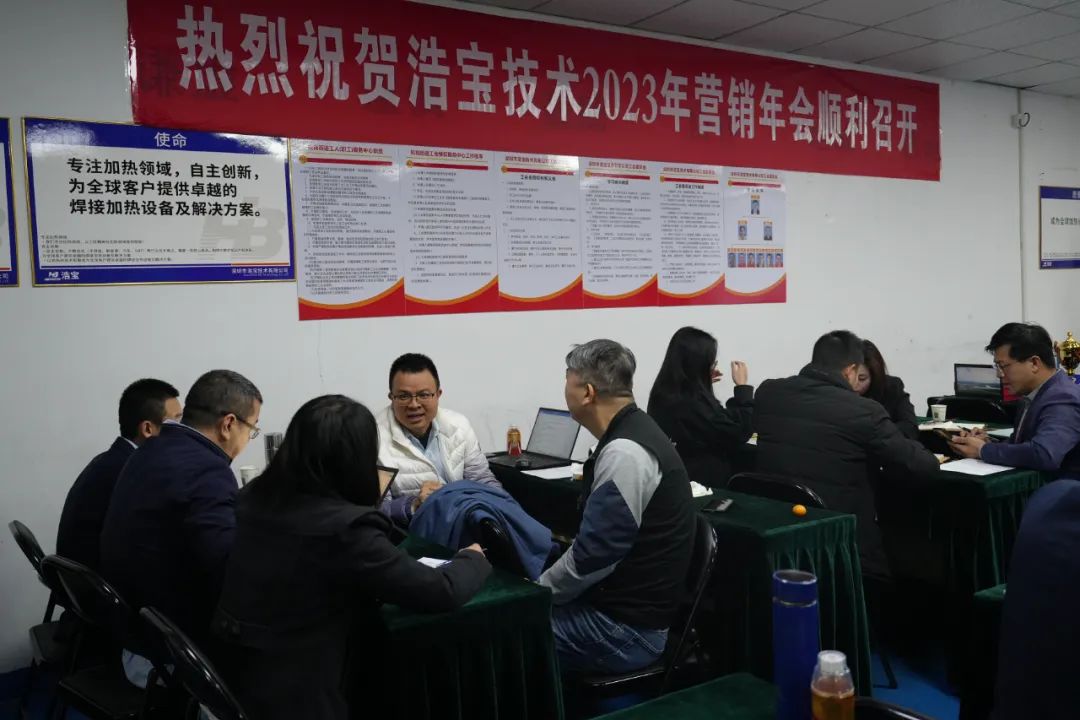 浩寶技術2023營銷年會分組討論